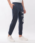 Navy Blue Graphic Jogger Pant