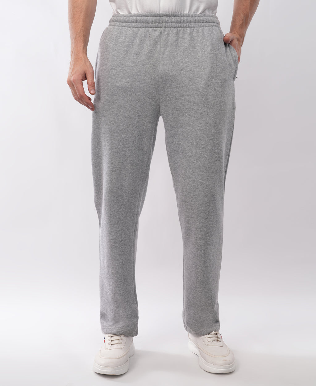 Grey Melange Jogger Pant