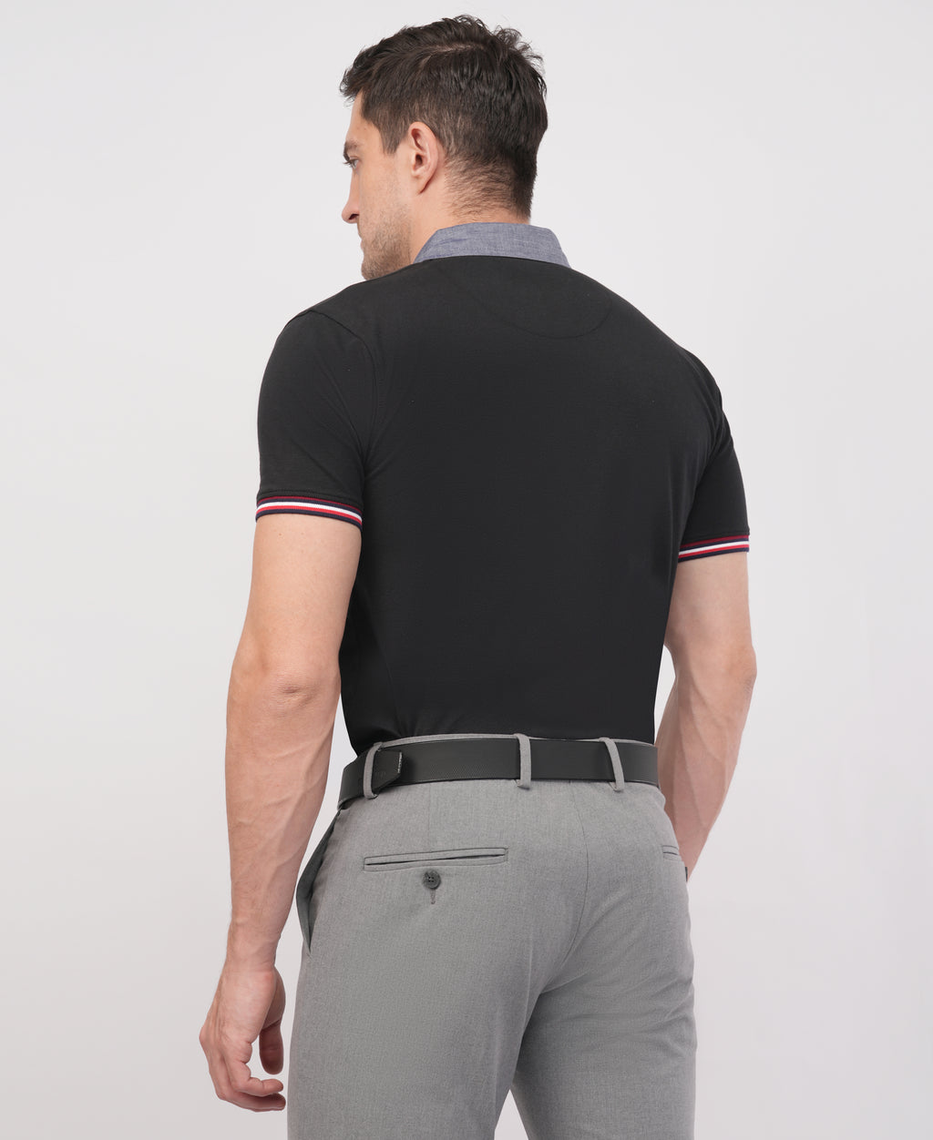 Black Polo T shirt