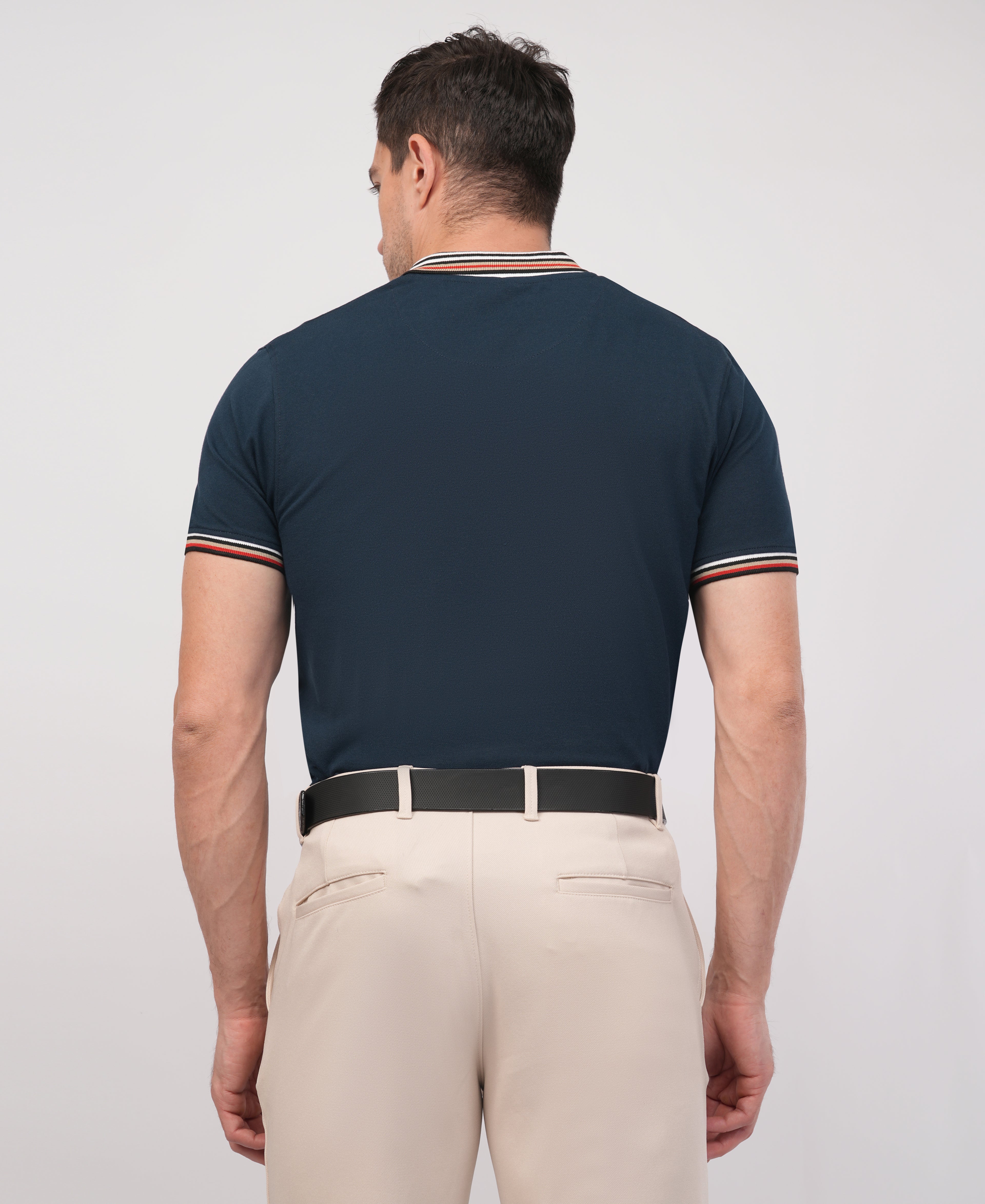 Navy Polo T shirt