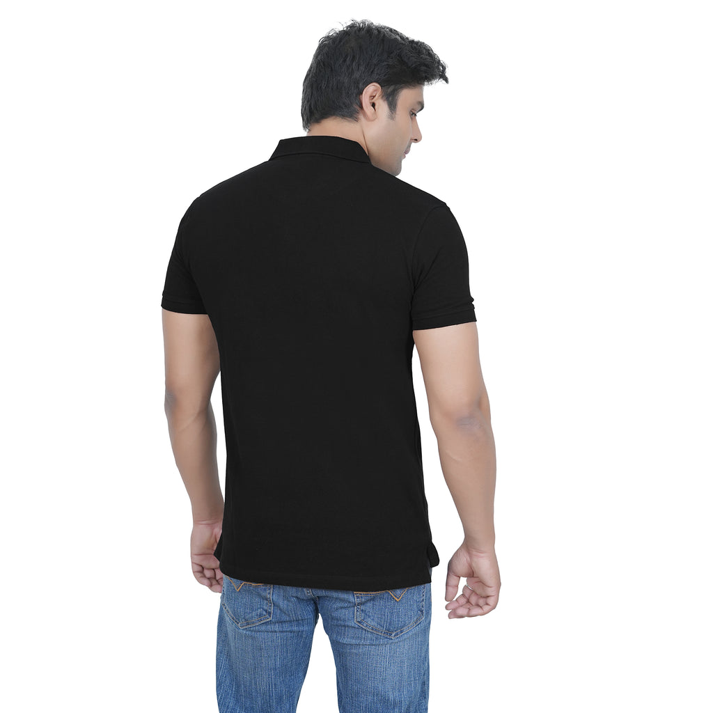 All Black Classic Polo T-shirt