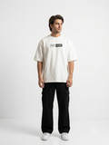 Raciouse's printed white Oversize t-shirt