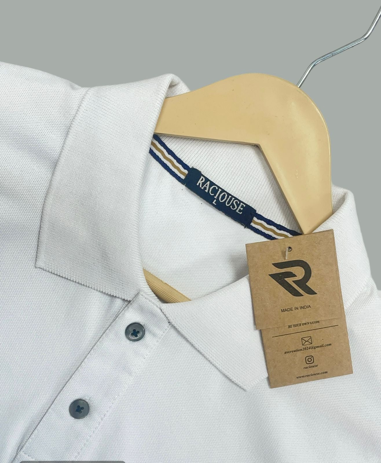 White Signature Polo T-shirt