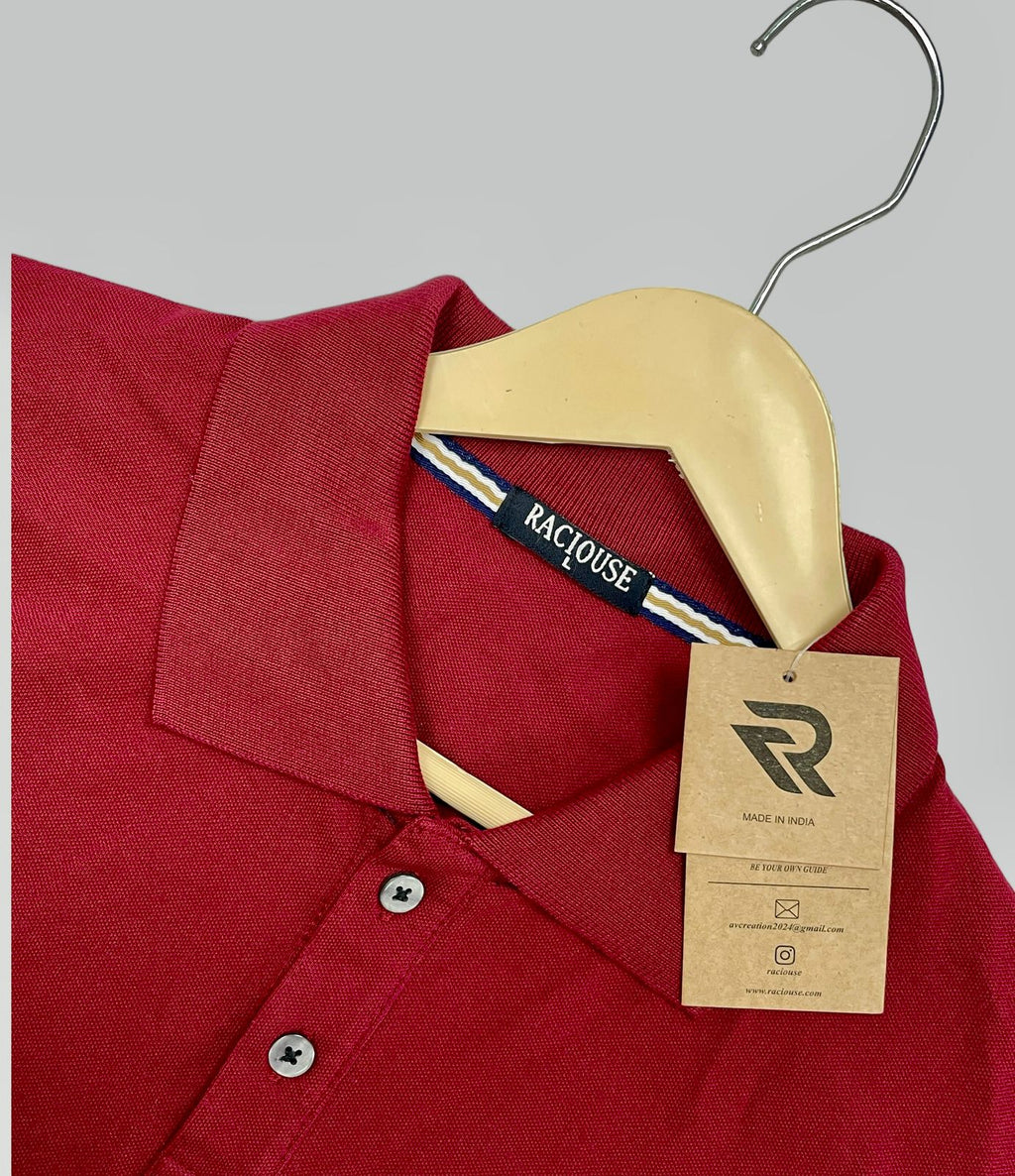 Classic Maroon Polo