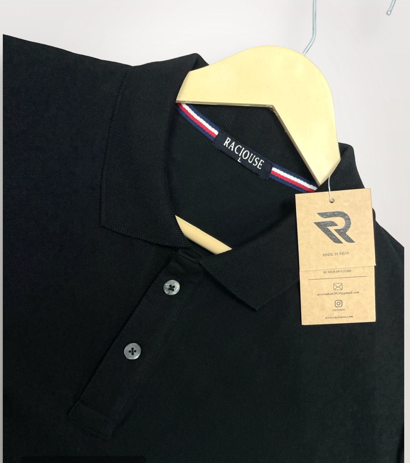 All Black Classic Polo T-shirt