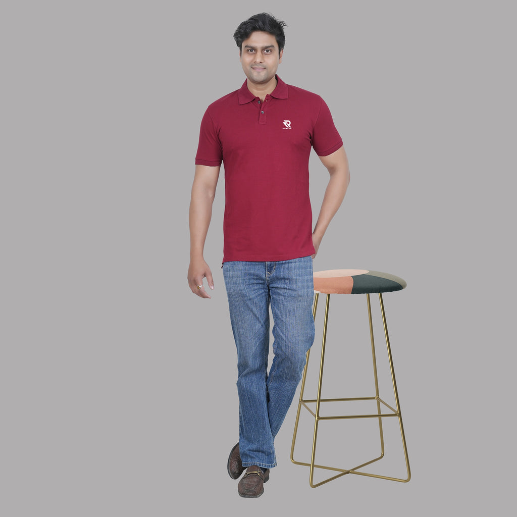 Classic Maroon Polo