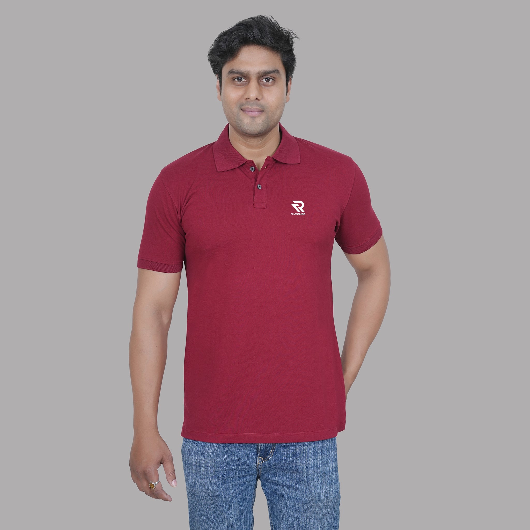Classic Maroon Polo