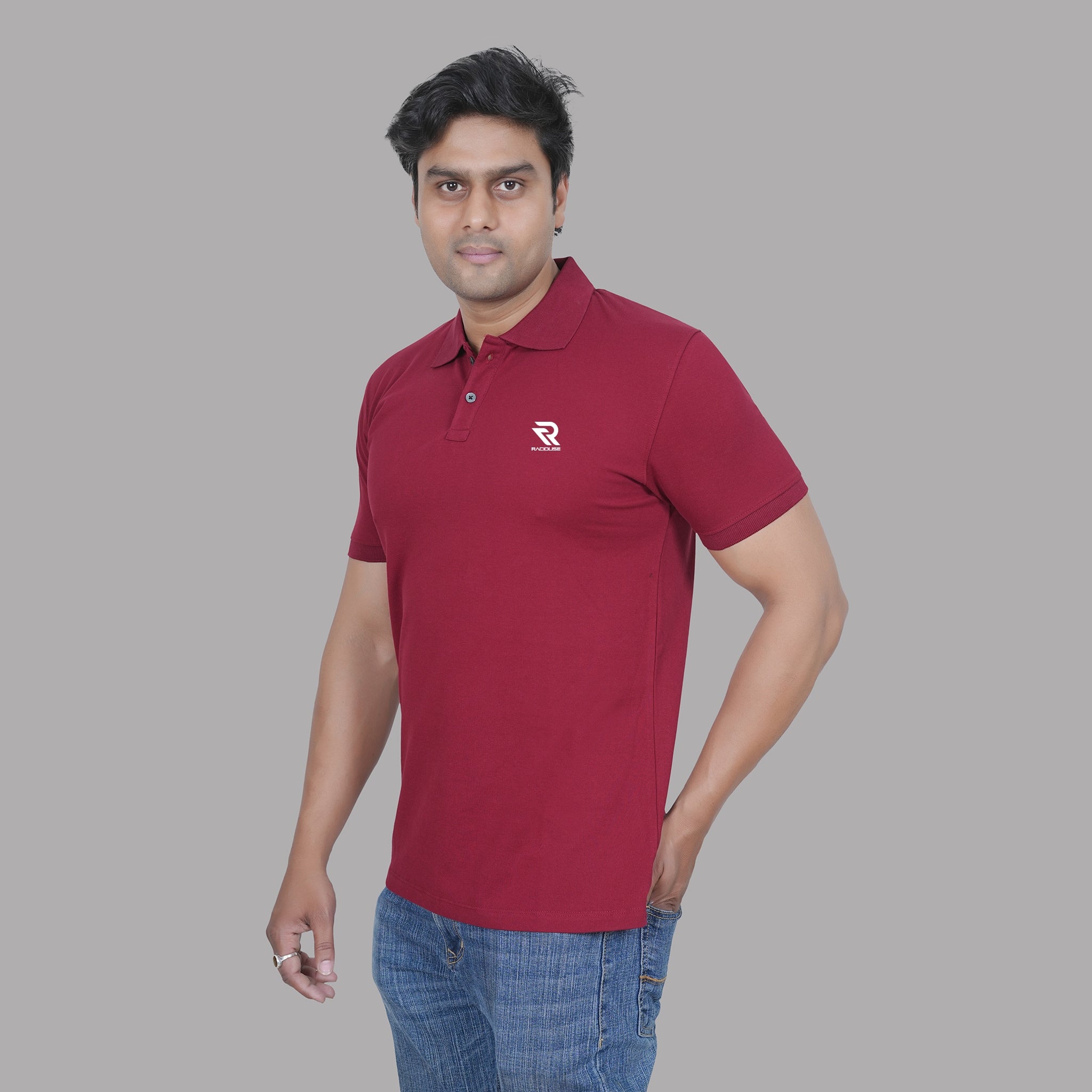 Classic Maroon Polo